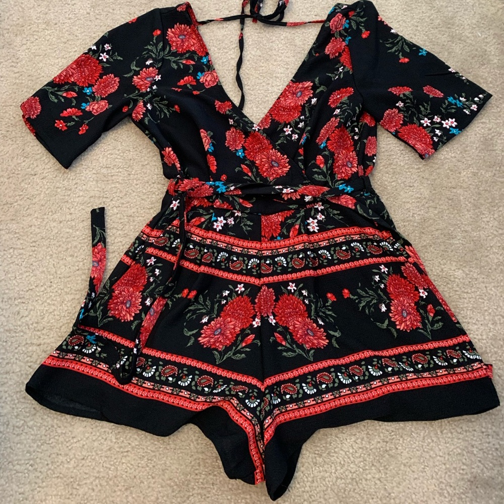 Floral romper